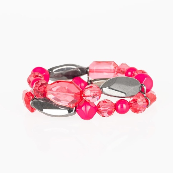 NWT "Rockin Rock Candy" Pink Bracelet(Last One) - Picture 3 of 5